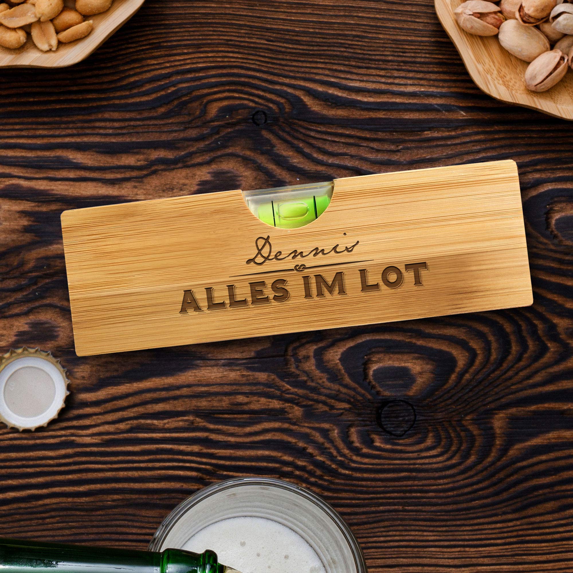 Wasserwaage - Alles im Lot - Personalisiert