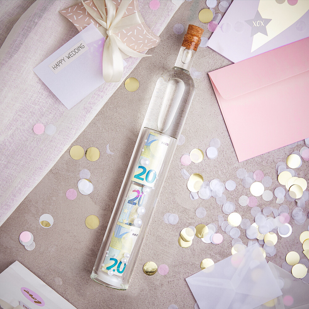 Geschenkflasche mit Hohlraum Geschenkflasche mit Hohlraum