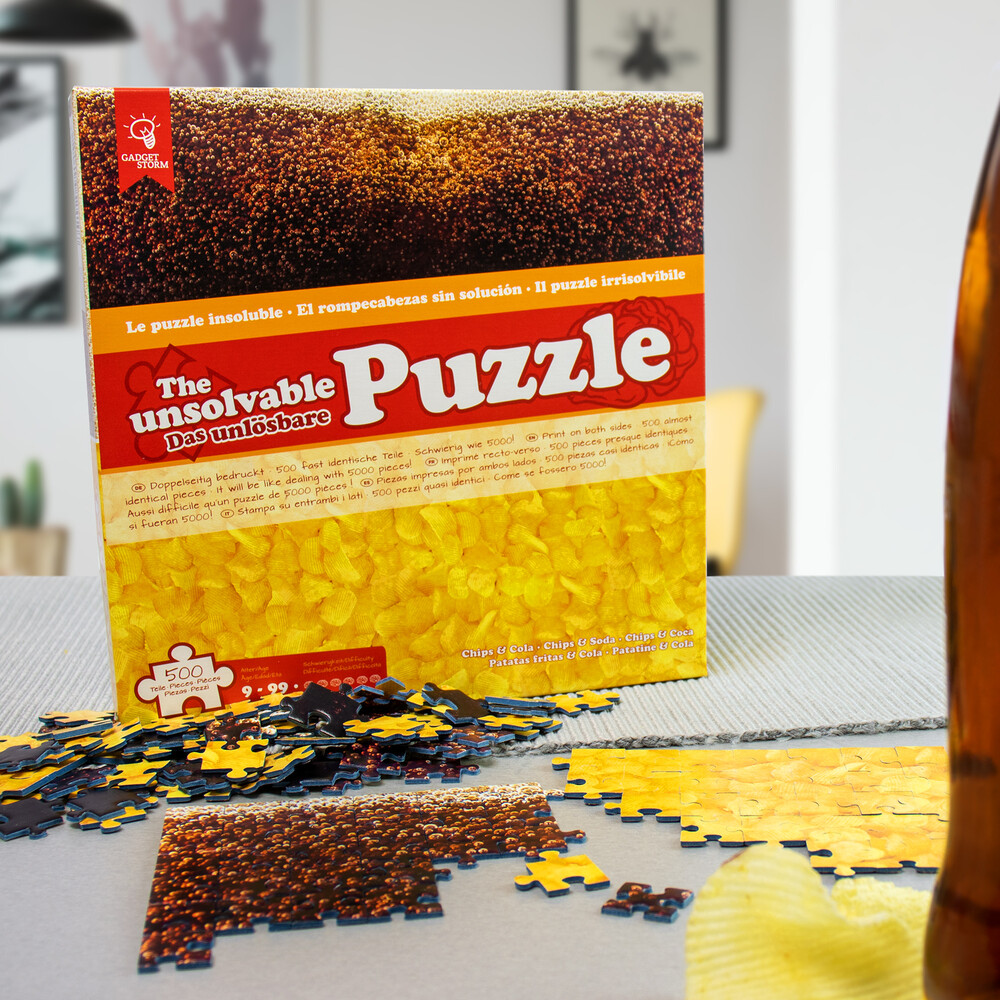 Das Unmögliche Puzzle - Unlösbares Puzzle - Chips Cola