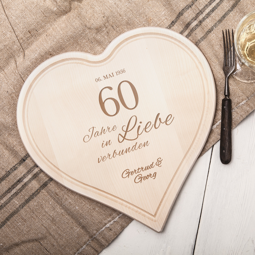 Diamantene Hochzeit Geschenk 60 Jahre Liebe Edle Geschenke Zur