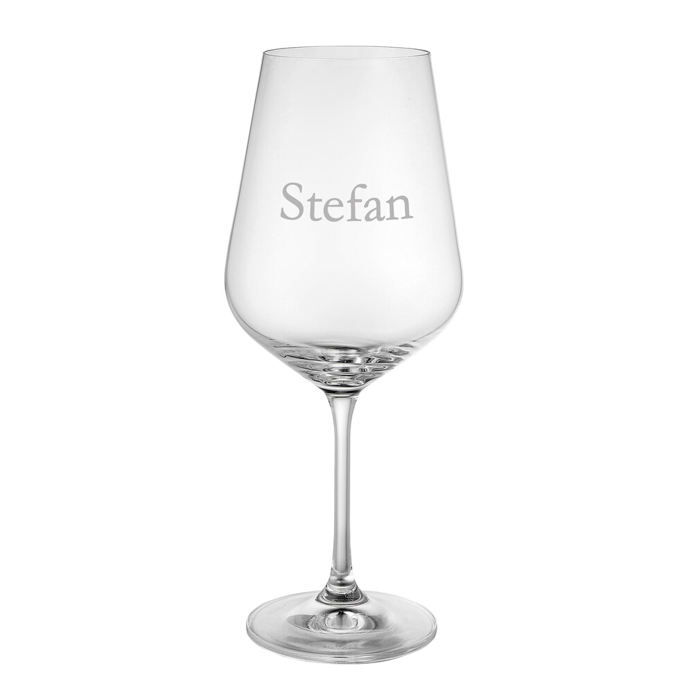 Weinglas - Name - Personalisiert