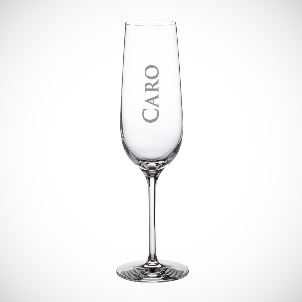 Sektglas - Name - Personalisiert