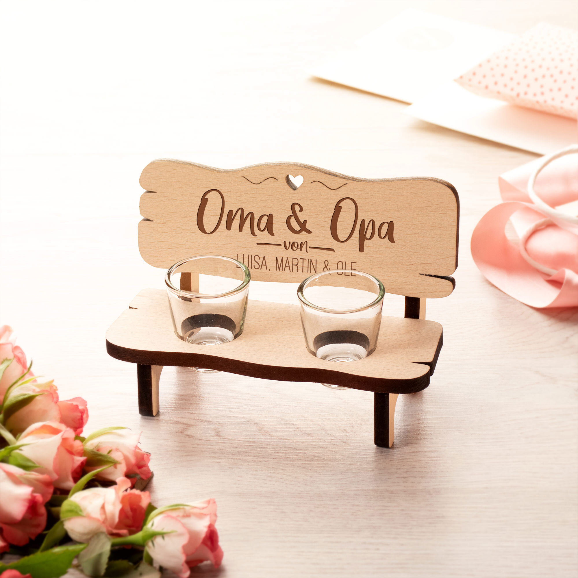 Schnapsbank - Oma & Opa - Personalisiert