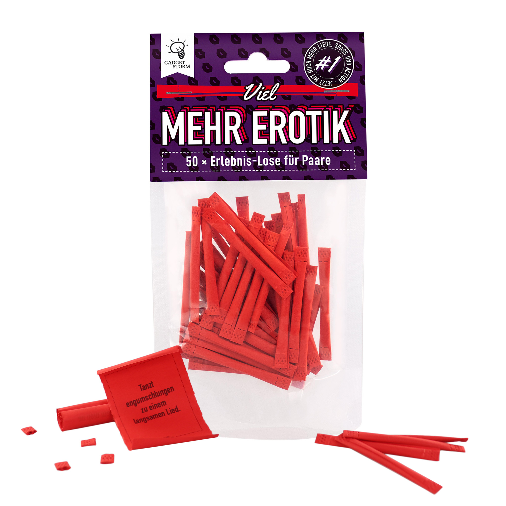 50 Erlebnis Lose für Paare - Viel mehr Erotik