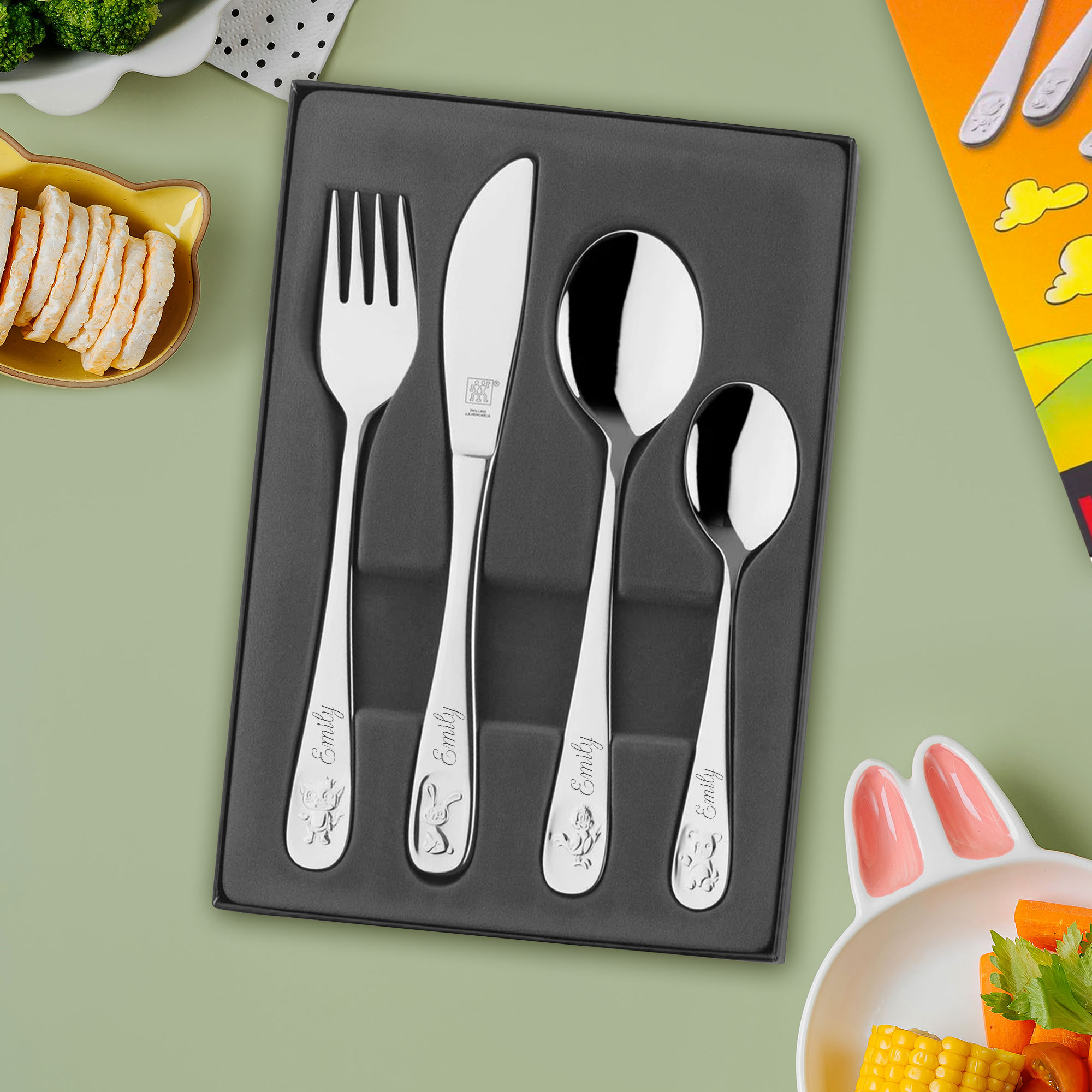 Kinderbesteck mit Gravur Kinderbesteck mit Gravur
