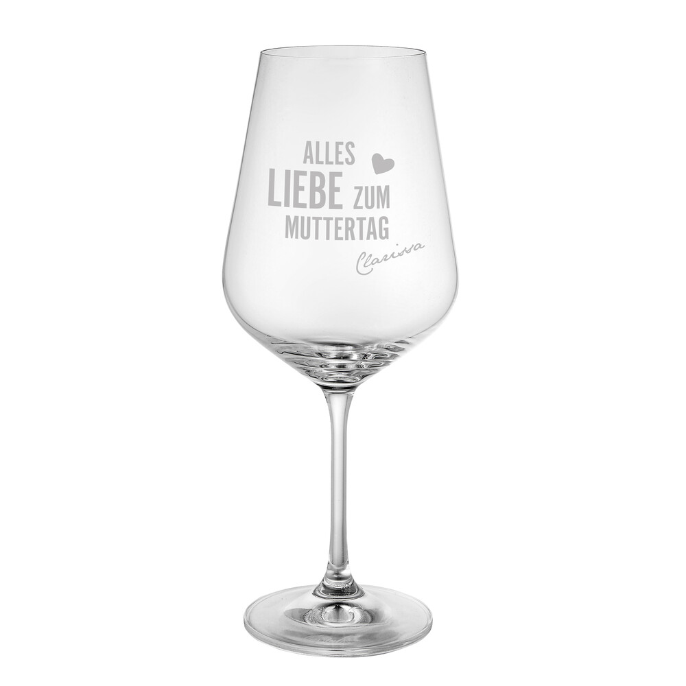 Weinglas - Muttertag - Personalisiert